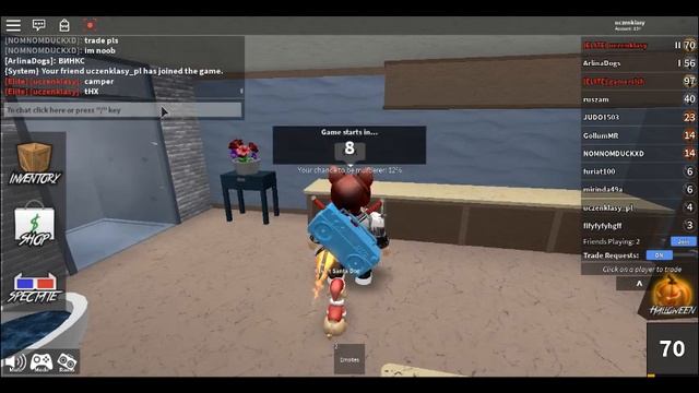 MM2 ROBLOX Trading! I got the LASER gun! смотреть онлайн