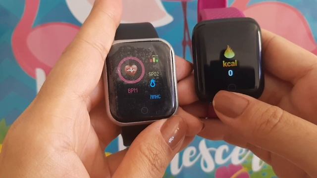 Y68 - D20 vs 116 PLUS SMARTWATCH VIDEO COMPARATIVO! QUAL MELHOR? смотреть онлайн
