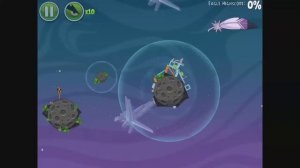Angry Birds Space Eagle - Cold Cuts Level 2-25 - Walkthrough 100% Destruction