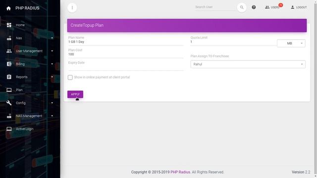 How to create a top up Plan | PHP Radius смотреть онлайн