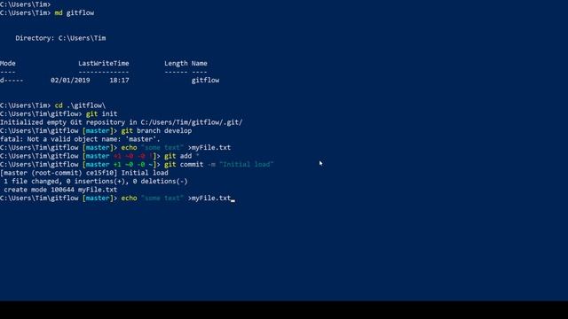 Git Flow: It's simple and you don't need any tools! смотреть онлайн