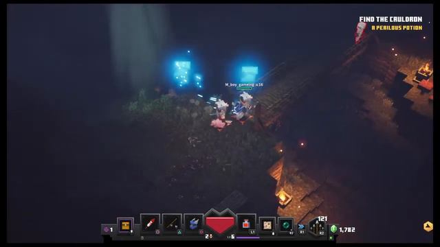 Minecraft dungeons смотреть онлайн