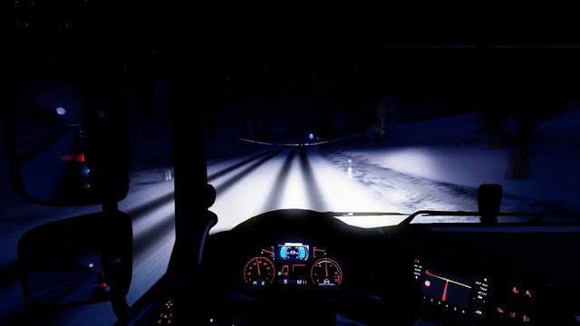 Euro Truck Simulator 2 Multiplayer | Winter Mod | SimulasyonTurk | Pilavsız Muhabbet | Part #2 | смотреть онлайн