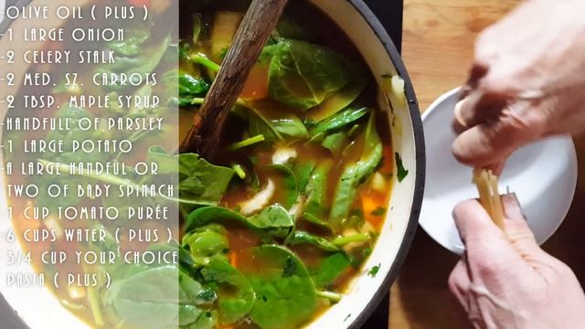 ITALIAN VEGAN MINESTRONE SOUP RECIPE - LOW SODIUM - ASMR - | Connie's RAWsome kitchen смотреть онлайн