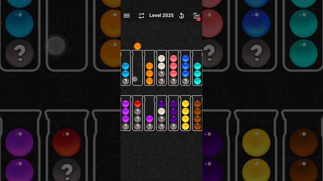 Ball Sort Colour Water Puzzle Solution Level 2025