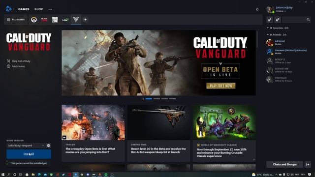 How to install Call Of Duty Vanguard PC / ERROR THIS GAME CANNOT BE INSTALLED YET FIX смотреть онлайн
