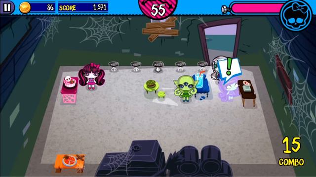 Monster High Minis Mania - iOS / Android Gameplay HD смотреть онлайн