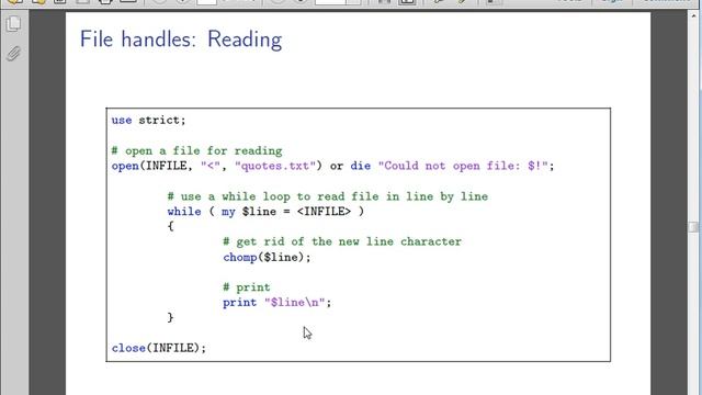 Programming: Introduction to Perl (Part 3) смотреть онлайн