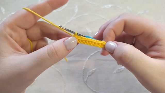 Столбик без накида. Учимся вязать amigurumi крючком. Вязание крючком для начинающих (3 урок) смотреть онлайн