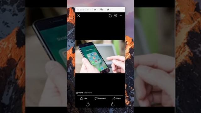 How To Edit My Photo Caption Facebook App iPhone смотреть онлайн