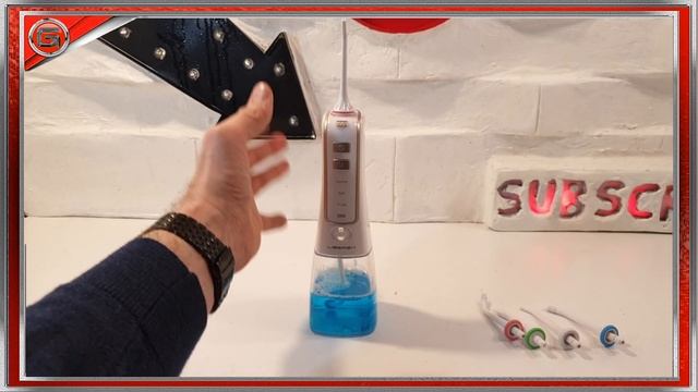 LIBEREX Oral irrigator Review - How To Use Wireless Water Flosser смотреть онлайн