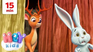 Dans Sa Maison Un Grand Cerf ! | Chansons pour Enfants | HeyKids Français | Chanson de Danse