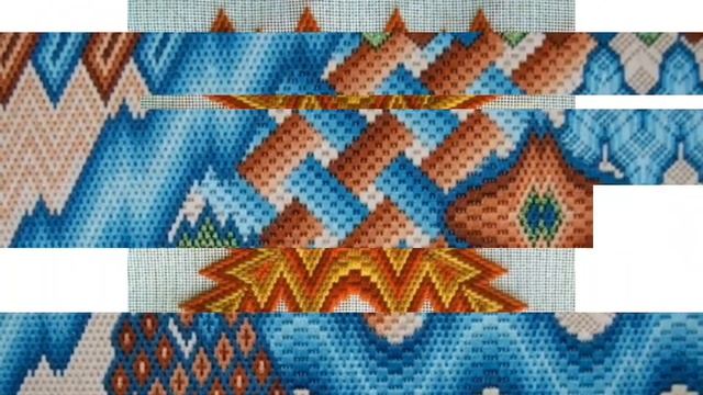 Gorgeous Bargello embroidery designs for cushions cover, pillow cover & table matt смотреть онлайн