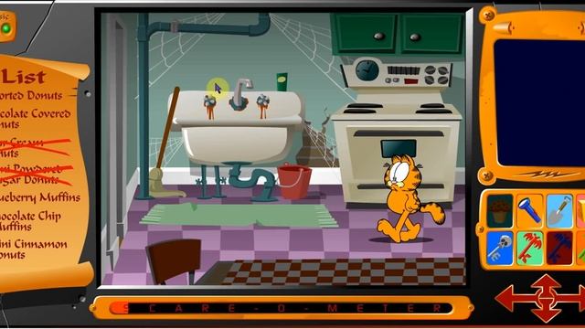 Garfield Walkthrough, Scary Scavenger Hunt смотреть онлайн