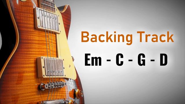 Rock Pop Backing Track E Minor | 100 BPM | Em C G D | Guitar Backing Track смотреть онлайн