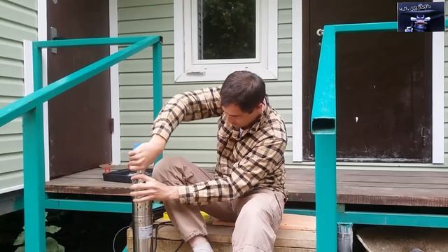 Как подключить насос в колодце для водоснабжения загородного дома или дачи! смотреть онлайн