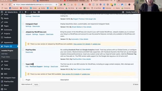 How to update your Wordpress site #bertaTips #81 смотреть онлайн