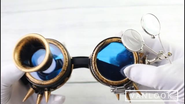 Солнцезащитные очки vanlook в стиле стимпанк для мужчин и женщин купить на Aliexpress смотреть онлайн