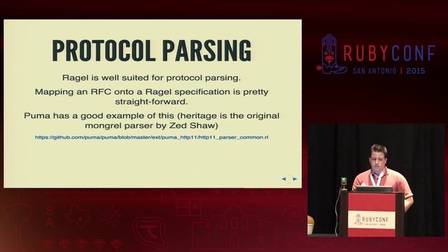 RubyConf 2015 - Stately State Machines with Ragel by Ian Duggan смотреть онлайн