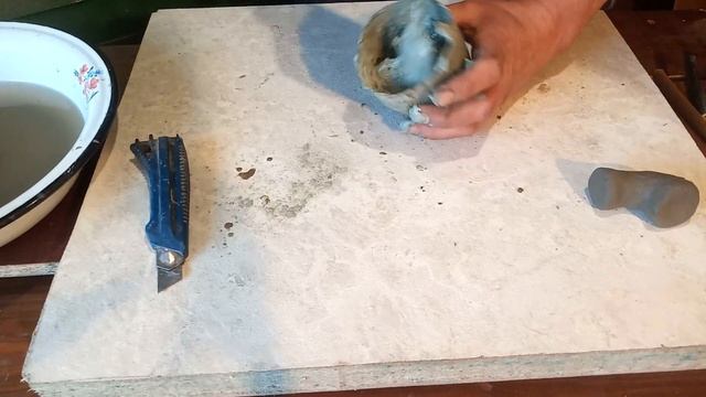 Косметическая глина: изготовление трубки