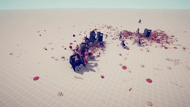 ORBITAL STRIKE VS ARMY - Totally Accurate Battle Simulator TABS Modded смотреть онлайн