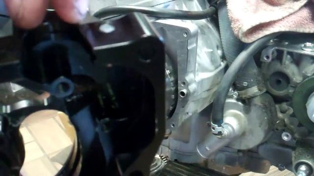Hayabusa GSXR ZX14 Stator cover clear install смотреть онлайн