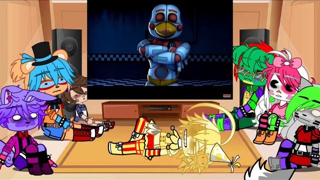 Fnaf security breach react to every ucn character in a nutshell|link in desc|gacha club|fnaf смотреть онлайн