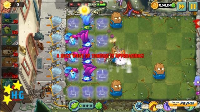 Plants vs Zombies 2 Brain Killer World Day 1 (Player's Choice) + DOWNLOAD смотреть онлайн