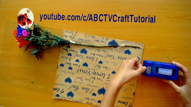 How To Make Flower Bouquet With Single Rose #2 смотреть онлайн