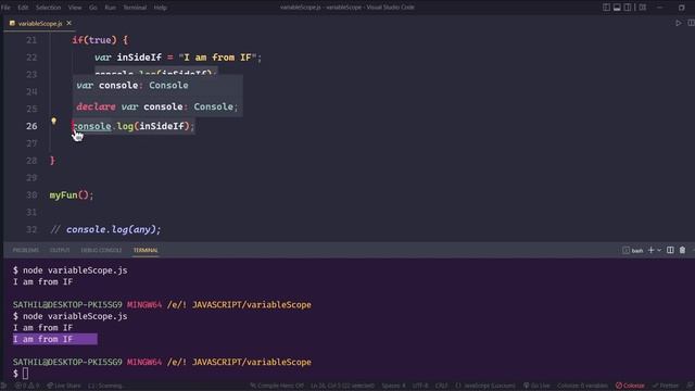 Variable Scopes in JavaScript | Bangla Tutorial смотреть онлайн