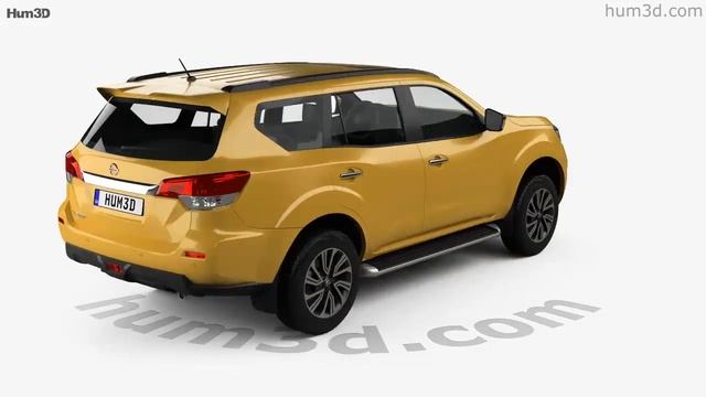 Nissan Terra 2019 3D model by Hum3D.com смотреть онлайн