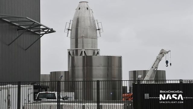 Starship SN15 Progresses Toward Final Stacking - New GSE Tank Section Moved | SpaceX Boca Chica смотреть онлайн