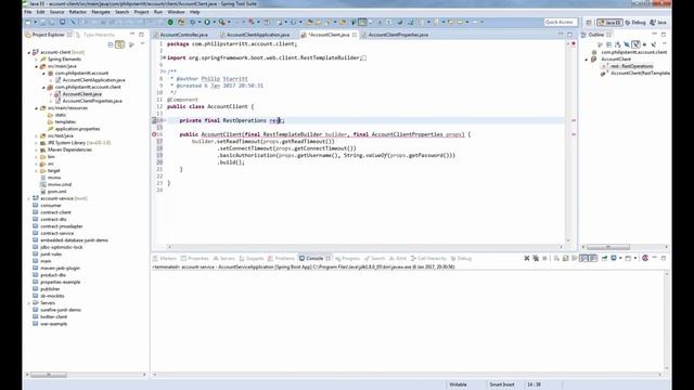 Spring Boot Consume RESTful Web Service with RESTTemplateBuilder смотреть онлайн