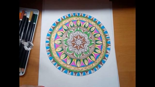 28. Рисуем мандалу (узор) (3)28. We draw a mandala (pattern) смотреть онлайн
