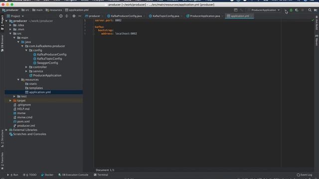 Spring Boot Kafka Producer смотреть онлайн