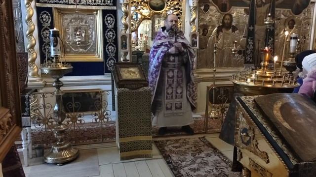 Проповедь о.Никона 05-03-2023. Изборск. Никольский собор смотреть онлайн