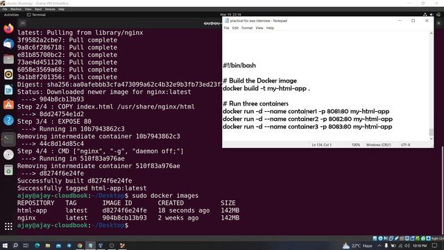 How I Crushed My Interview Task with Oracle VM, Linux and Docker for a Web App | Telugu смотреть онлайн