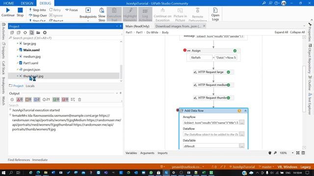 UiPath Part4 : Download Images From Api смотреть онлайн