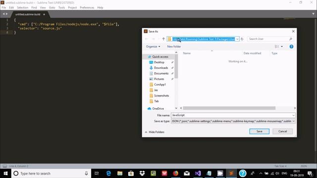 How to Write JavaScript Program in Sublime Text Editor смотреть онлайн