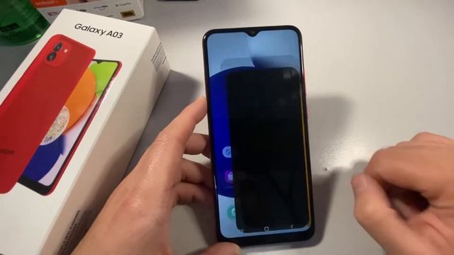 Unboxing Samsung Galaxy A03 A035 Red смотреть онлайн