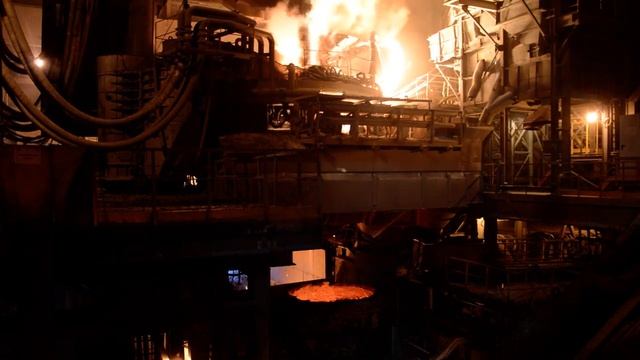 Электросталеплавильный цех Выксунского металлургического комбината смотреть онлайн