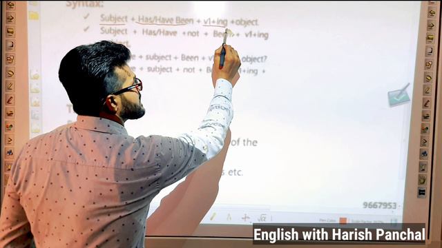PRESENT PERFECT CONTINUOUS TENSE Part-3 #English_Daily #kvs #ncert #cbse @EnglishWithHarishPanchal смотреть онлайн