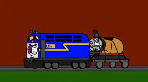 Escape to the Vicartowns Bridge [Sodor fallout fanmade animation]