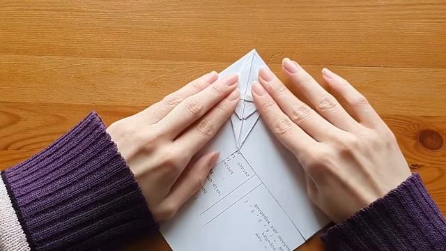 Оригами белый медведь