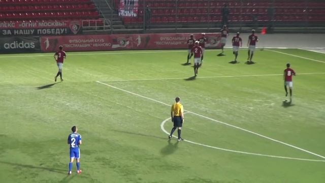 "Текстильщик" (Иваново) - "Долгопрудный" (Долгопрудный) 2:1 (Орлов) Сезон 2015/2016 9-й тур смотреть онлайн