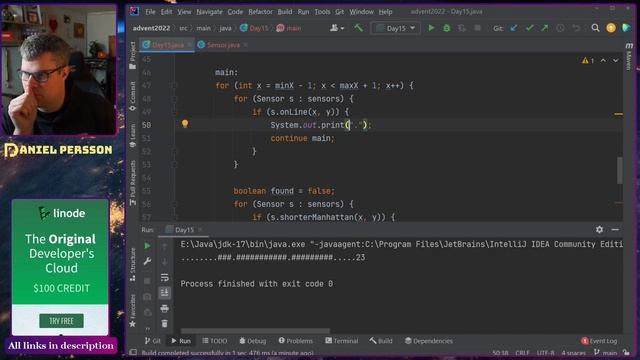 Advent of Code 2022 - Day 15 смотреть онлайн