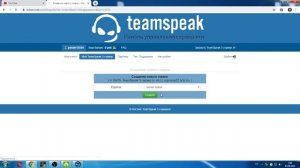 Как создать свой сервер TeamSpeak3?  Подключение хостинга и подключение админ прав.
