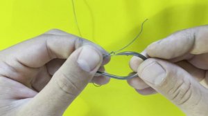 Самый простой узел восьмерка! Как легко и быстро привязать крючок. Лучший узел для начинающих!