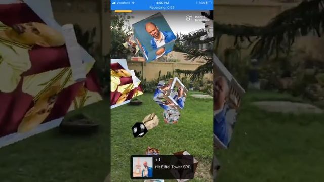 ARSRP - Paper shooter mini game with ARKit смотреть онлайн