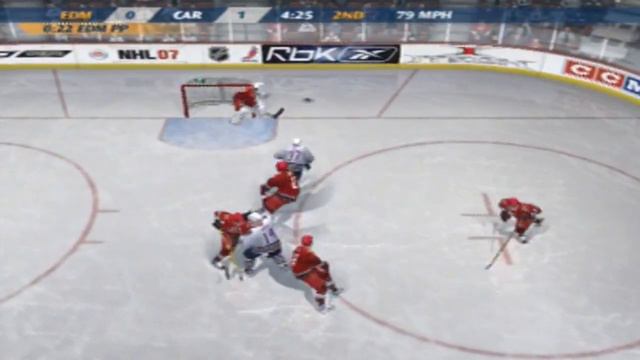Edmonton Oilers vs Carolina Hurricanes NHL 2007 Simulation PS2 смотреть онлайн